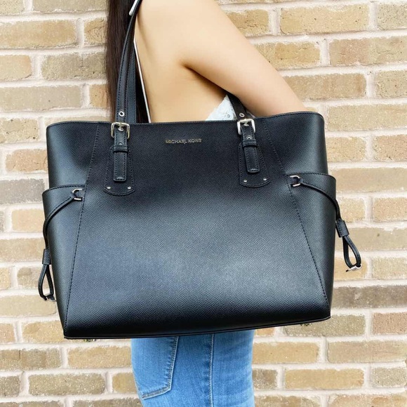 Gaby’sBags👜💕-NWT Michael kors Tote Black - Picture 3 of 5